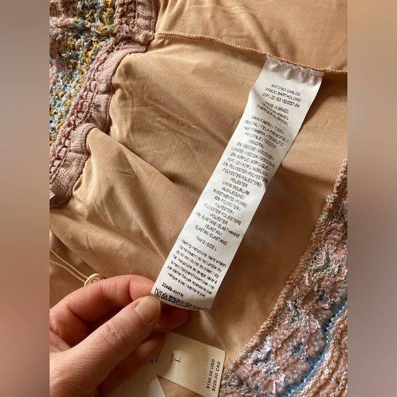 🩷 NWT Cecilia Prado tiered ruffle skirt - Picture 7 of 9